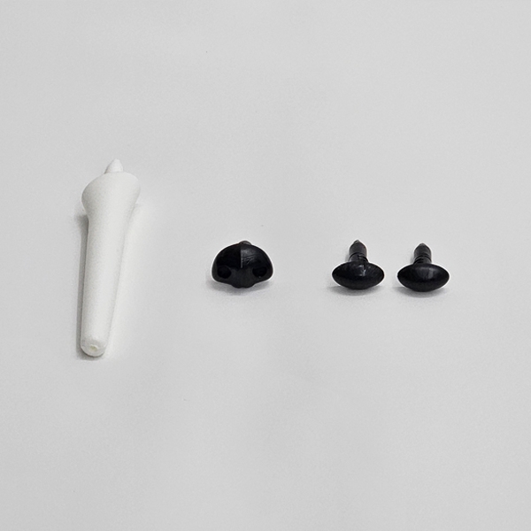 펫마스터/견체 눈,코,꼬리(화이트)